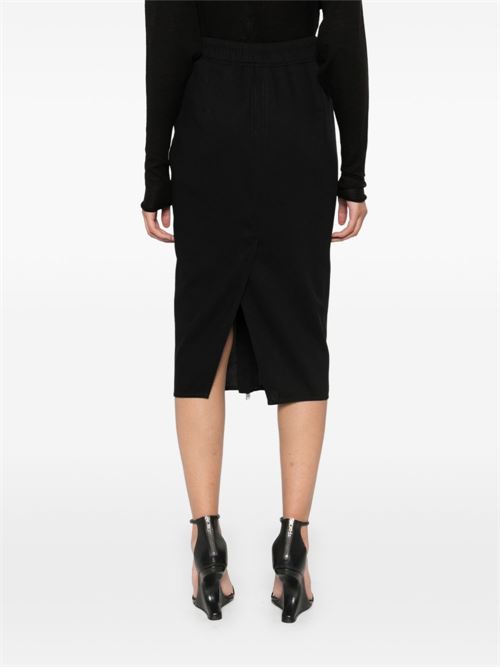 Skirt with zipper RICK OWENS | RP01F6375WT09
